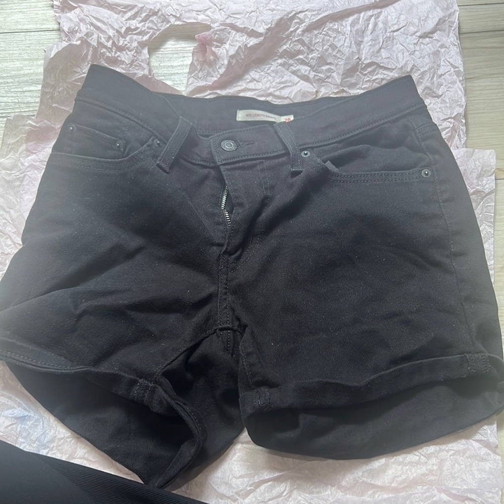 Levi’s Mid length jeans shorts size 30 & 28